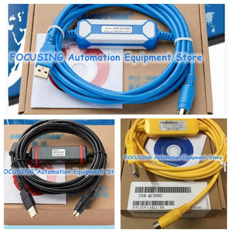 New Series PLC Programming Cable USB-QC30R2 Ca ble