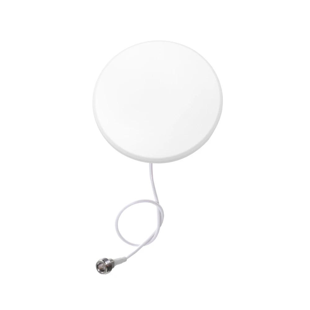 5G 4G 3G Dome Ceiling Antenna Omni-Directional Mount Dome Antenna with N-Female Connector for Cell Phone Signal Booster Router