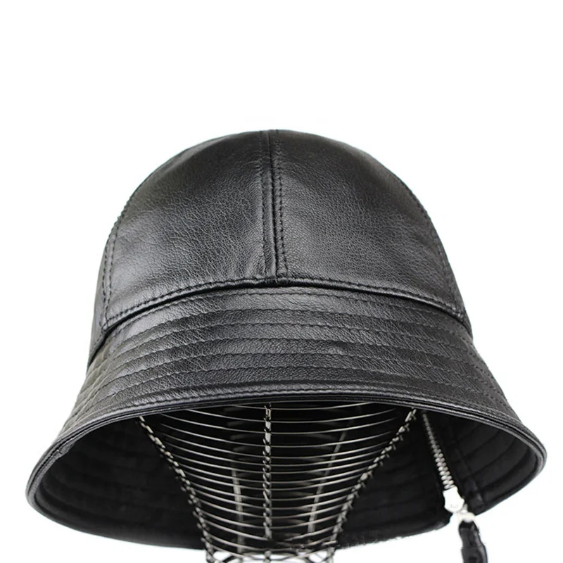 Высококачественная кепка-ведро из овчины большого размера, осенняя женская уличная солнцезащитная шляпа в стиле ретро, однотонная рыбацкая шляпа для стильного наряда Высококачественная кепка-ведро из овчины большого размера, осенняя женская уличная солнцезащитная шляпа в стиле ретро, однотонная рыбацкая шляпа для стильного наряда