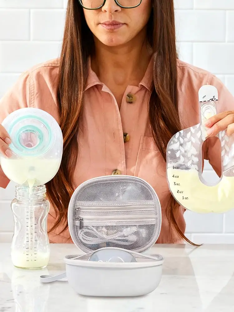 Pumping Bag Elastic Strap Storage Case Breast Pump Case For Mom Kids Breastfeeding Commute Travel Daily Home Indoor Outdoor