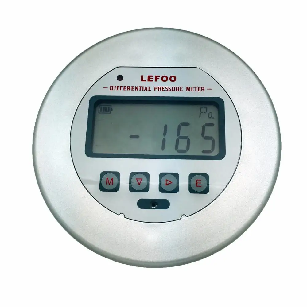 LEFOO LFM3 HVAC LCD Microscopic Differential Pressure Transmitter Gauge