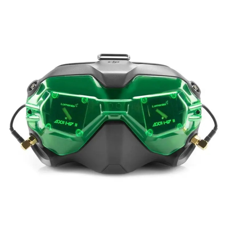 Lumenier AXII HD 2 Patch Visor 5.8 جيجا هرتز 8.4dBi مع AXII HD 2 Stubby LHCP هوائي كومبو مجموعة لـ Digital HD FPV RP-SMA