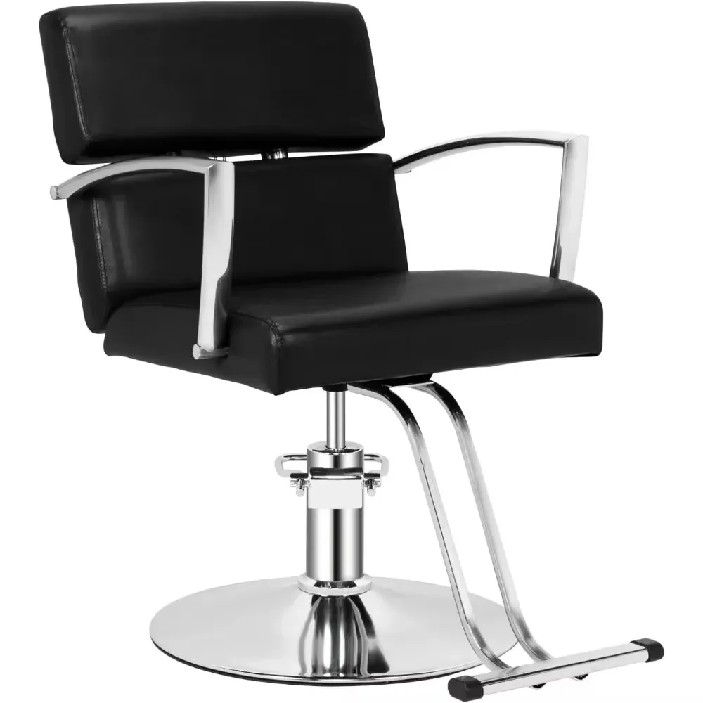 

Barber Chair, 360 Degree Swivel for Stylist, Hydraulic Pump for Hair Cutting, Beauty Hairdressing Equipment, Salon Chairs