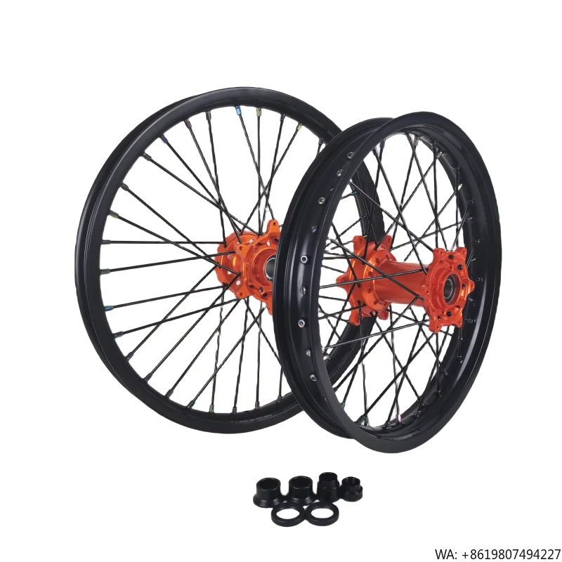 

Wholesale Fit MC XC 2018-2023 Years 18/19/21 Wheel Set Motorcycle Dirt Bike Supermoto Wheels Set