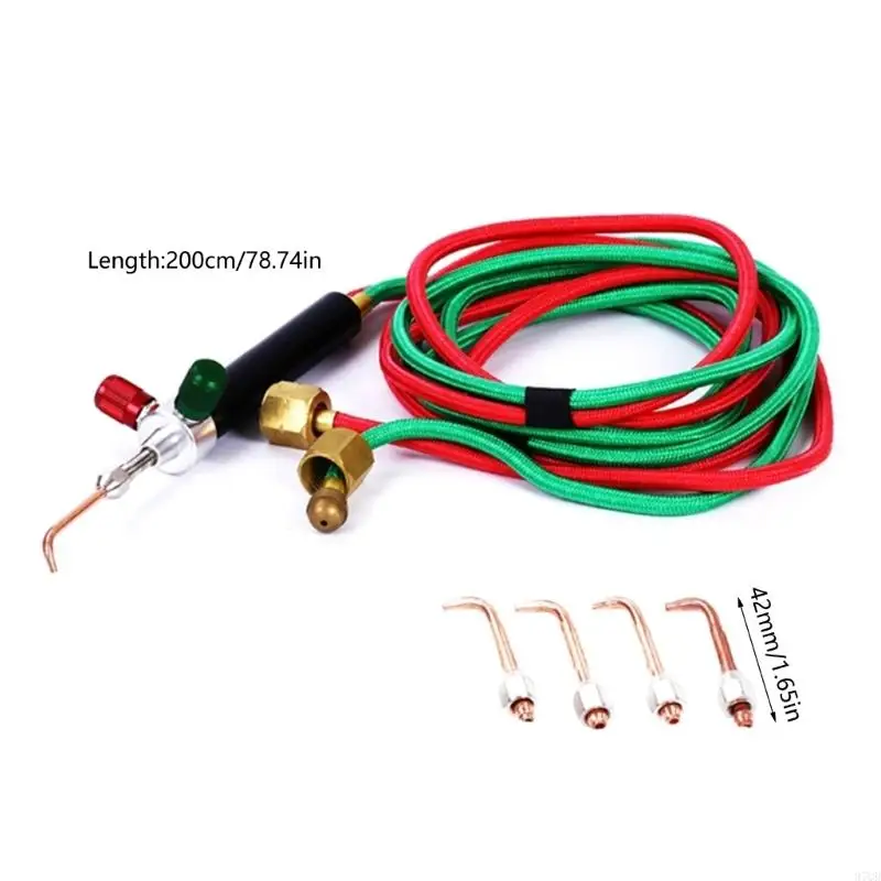 97QD Mini Gas Torch Micro Mini Gas Welding Torch for Electronics Repair &Manufacturing Jewelry Repairing Torch Portable