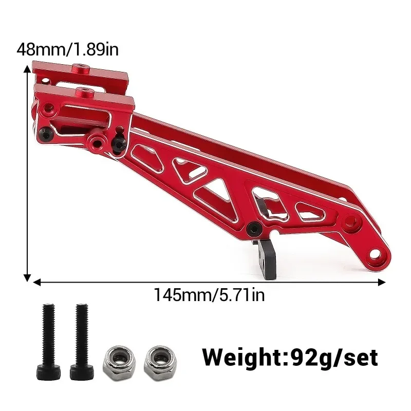 

Metal Rear Wing Mount #ARA320758 for ARRMA 1/8 Kraton V6 6S EXB Notorious RC Truck Upgrade Part-Aluminum Alloy Rear Wing Bracket