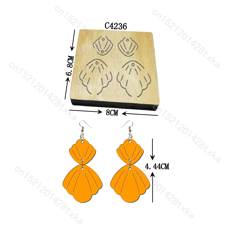 

Новые серьги Деревянные штампы для тиснения Вырубные штампы Скрапбукинг C4236 Несколько стилей