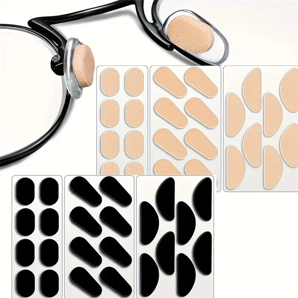 Coussinets de nez antidérapants en mousse souple autocollants pour lunettes – Protection instantanée et confortable pour un effet liftant – 2027