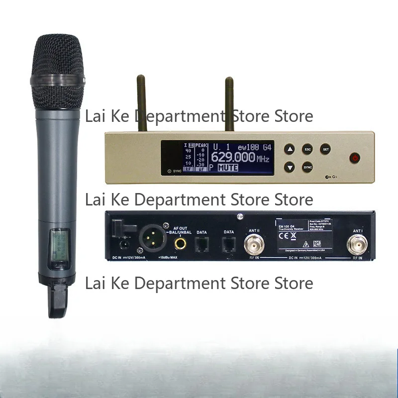 EW100G4-845S Wireless Microphone Singer Speaker Handheld Mic for Stage Live Sound and Streaming