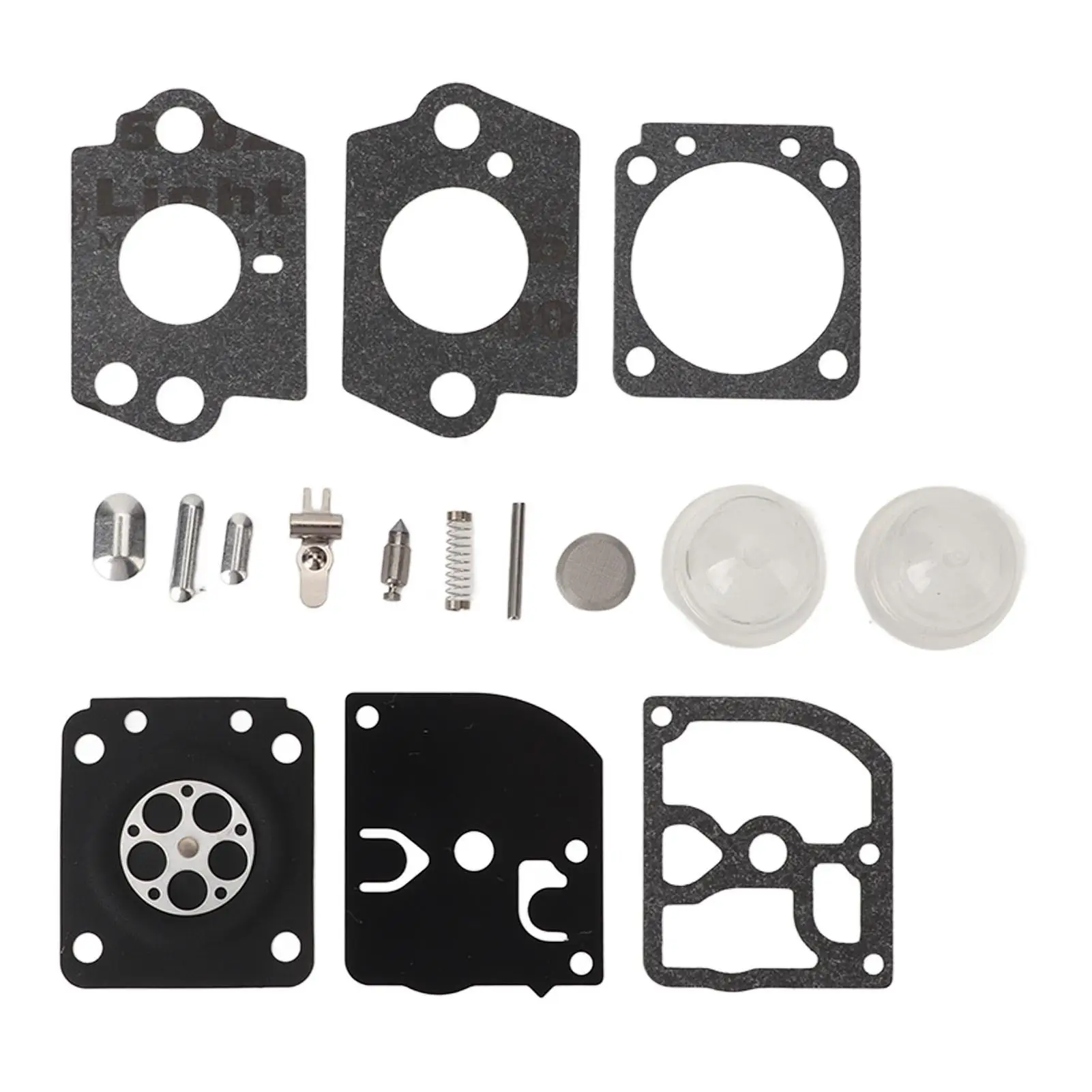 High Performance Carburetor Repair Kit for hs45 FS38 FS55 - Paper & Rubber Gaskets Included