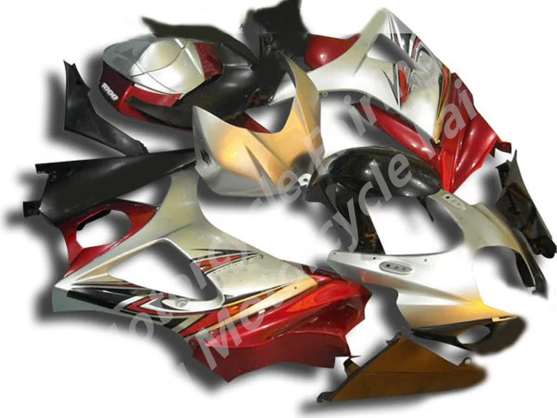 Red Silver black Painted Fairing Kit For K7 G S XR 1000 G S XR1000 2007 2008 G SXR1000 K7 07 08 ABS Fairings G S XR1000