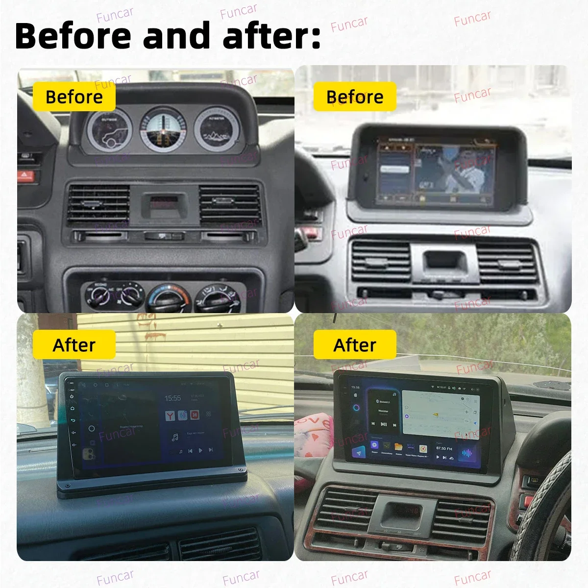 Android Car Radio for Mitsubishi Pajero 2 Montero V31 Shogun 1991 - 2012 2 Din Multimedia GPS Navigation Stereo Carplay Auto 4G