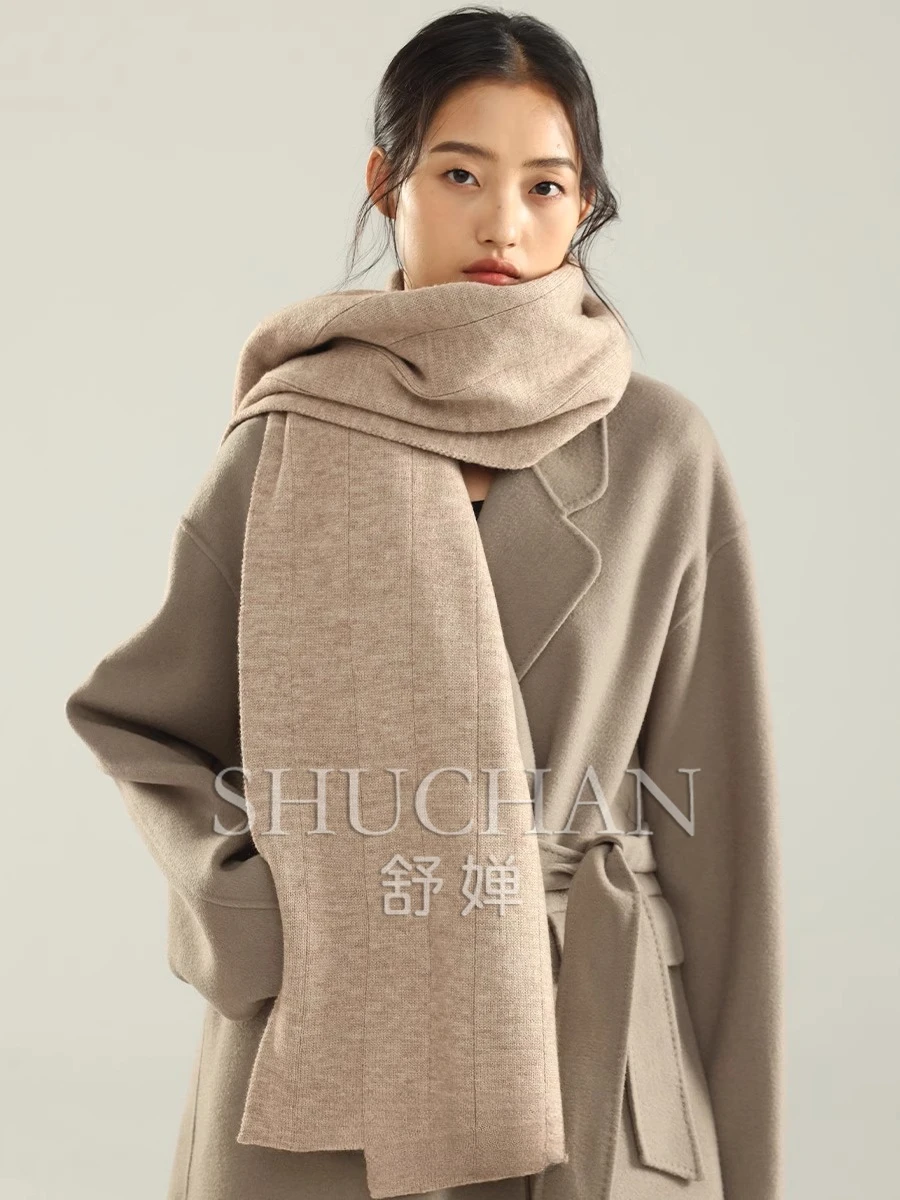 

scarf, women's winter high sense, enlarged scarf, shawl dual-purpose, with coat, warm scarf