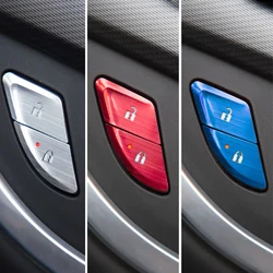 Interior Door Lock Button Cover Sticker For Opel Insignia Vauxhall 2017-2021 Accessories -4pcs