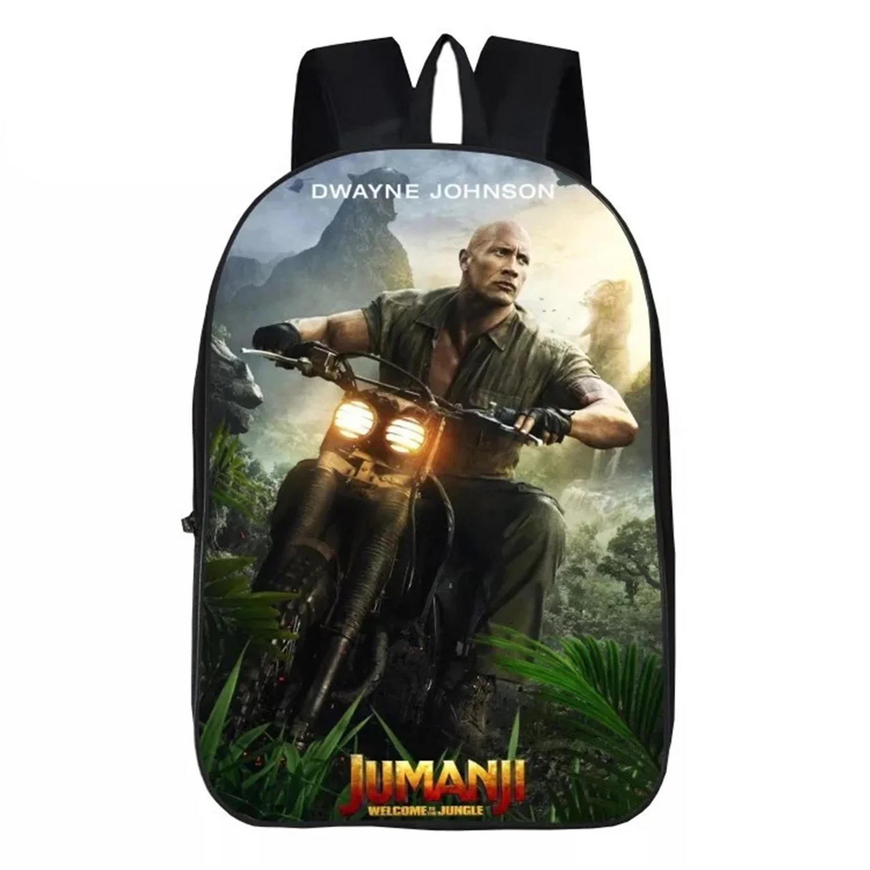 Jumanji Durable Backpack Lightweight Laptop Computer Bag Water Resistant School Book Bag  for Childen