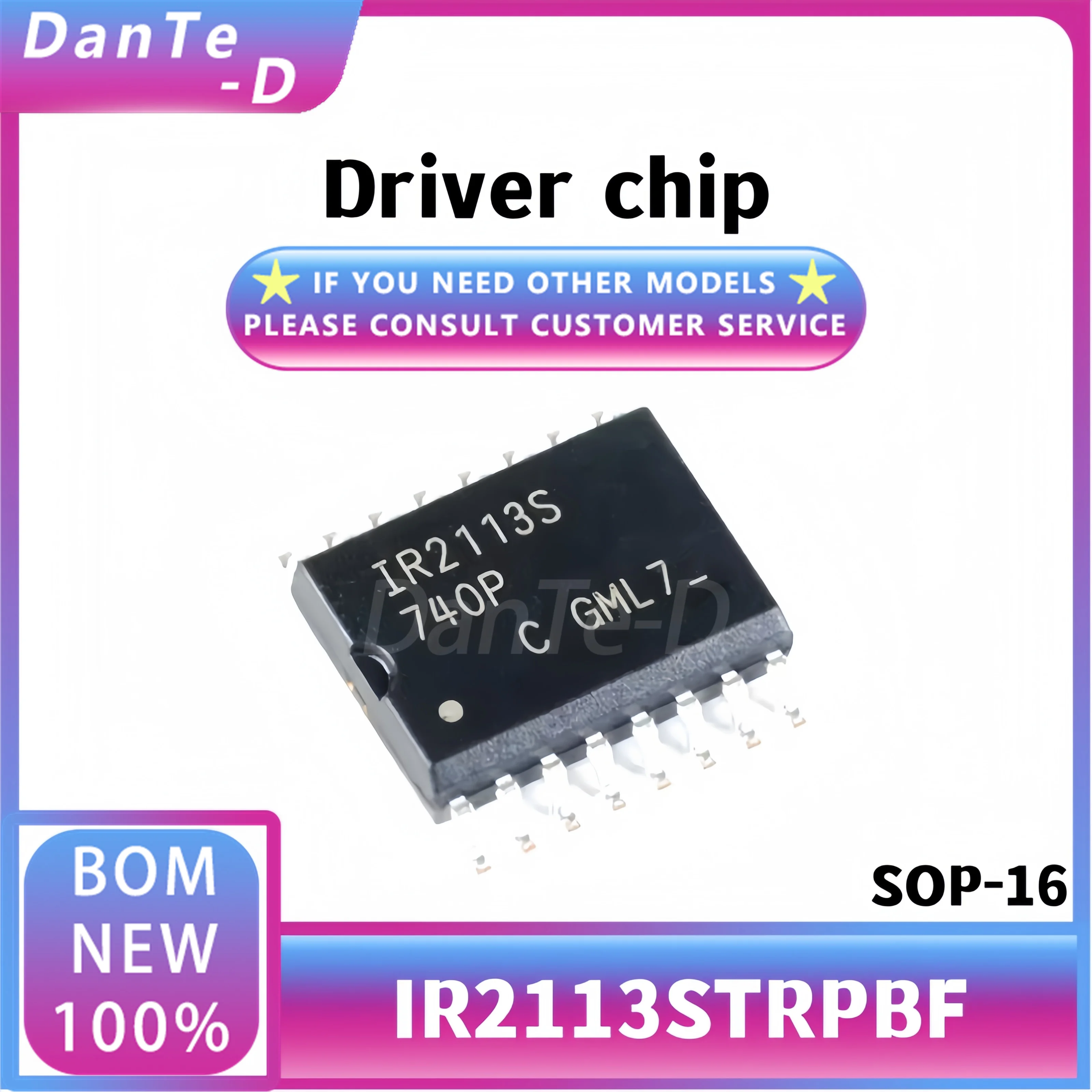 IR2113STRPBF IR2113S package SOP-16 driver IC new original authentic