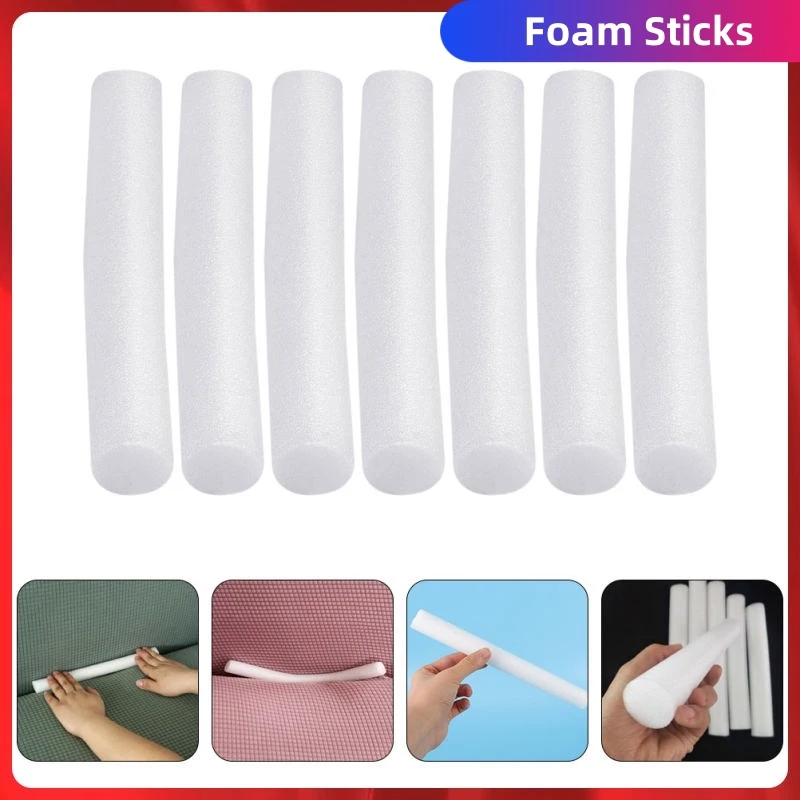 8 Pcs Foam Sticks 3cm Diameter 20cm Length for Sofa Cover Seam Filling Accessories