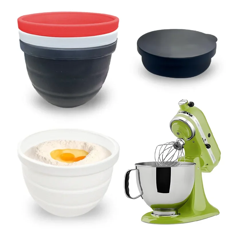 

New MixAidKitchen Thickened 3.5QT/4.5QT/5QT/7QT Replacement Bowl Inner Container Silicone Blender Bowl Pad