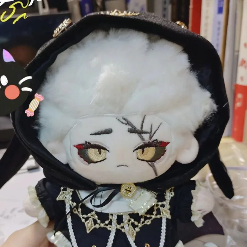 Game Anime Identity V Cosplay Hermit Alva Lorenz Soft with Ear Adorable Embroidery Doll Toy and Clothes Plush Collect Gift