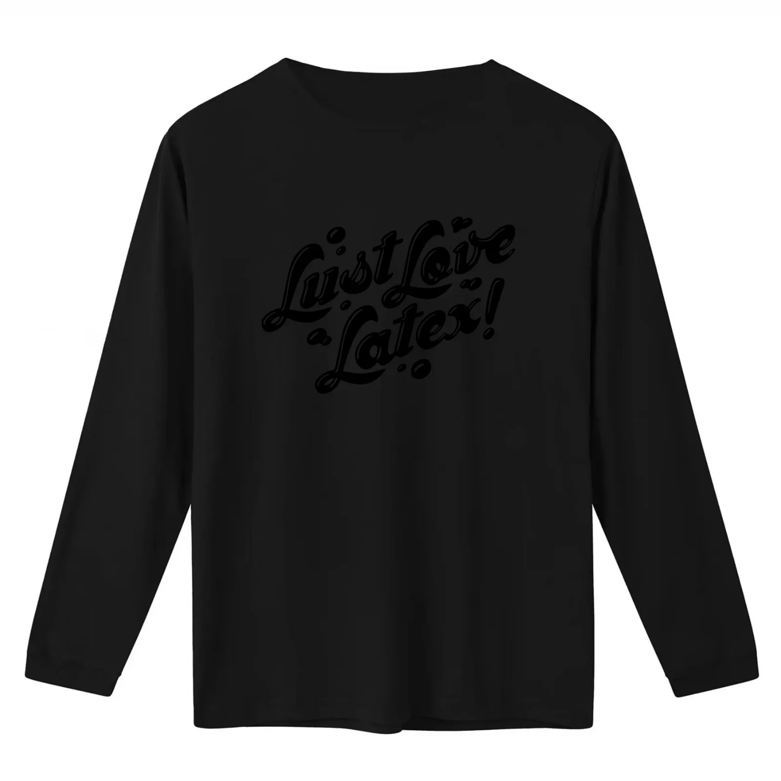 Lust Love Latex Melt T-Shirt Summer Casual Cotton Tee Oversized Streetwear Tops Vintage Graphic Print Loose Fit Short Sleeve