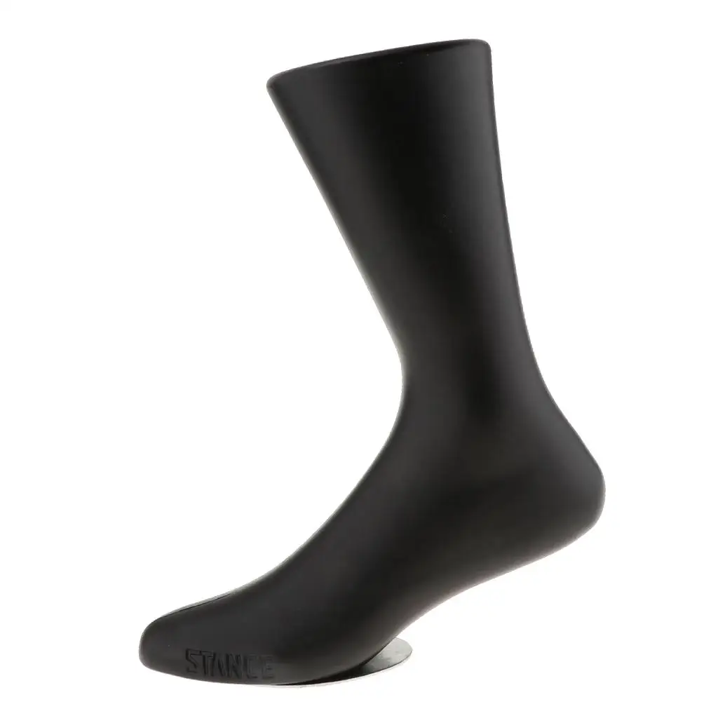 Men Shoe Display Foot Plastic Mannequin Feet Magnetic Bottom Foot Model for Store Window Merchandising