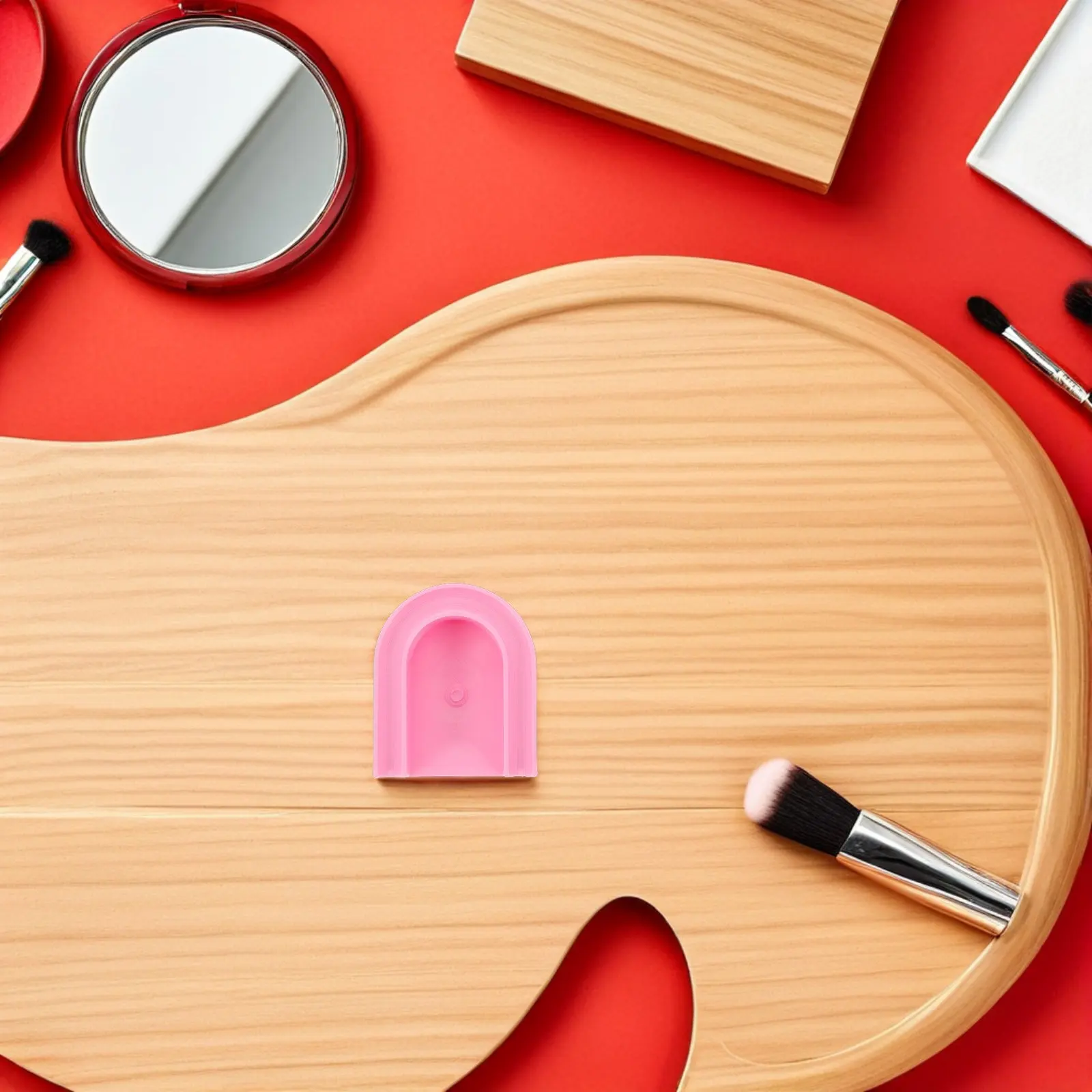 

Набор из 6 магнитных U-образных держателей для ногтей «Кошачий глаз» с нескользящей подставкой для пальцев, для DIY маникюра, портативный набор для дизайна ногтей гель-лаком