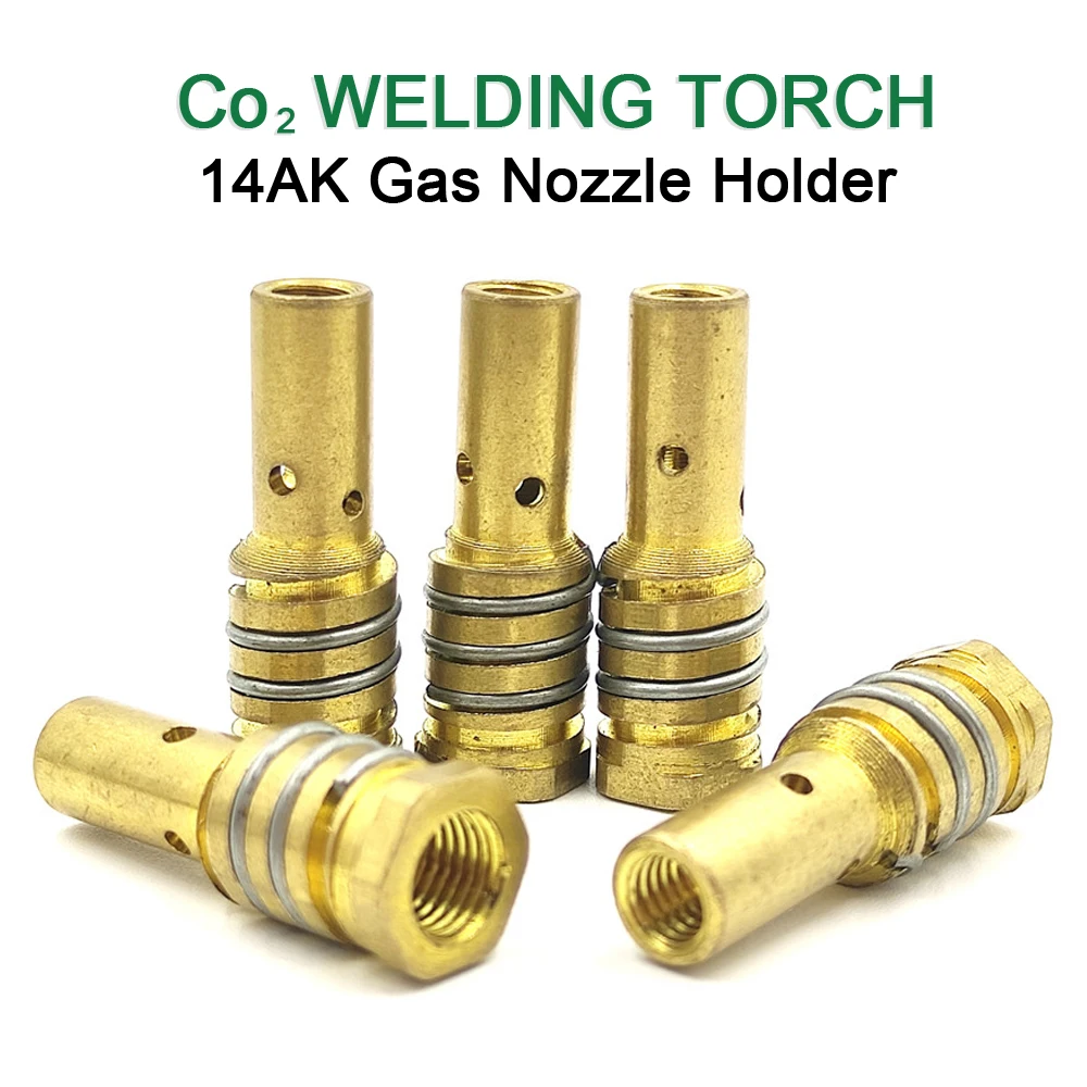 MB-14AK Co2 Welding Torch Consumables Gas Nozzle Holder with Nozzle Spring For 14AK MIG/MAG Welding Torch Accessories