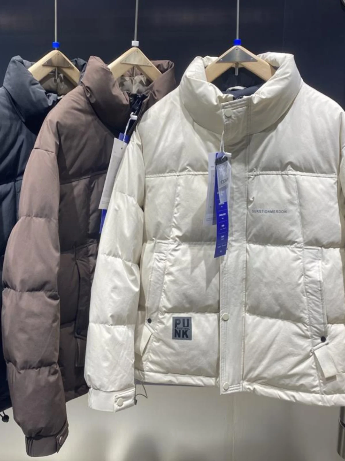 

Утепленная теплая куртка из утиного пуха для мужчин, новая зимняя модель, повседневная, с воротником-стойкой, премиум-класса, верхняя одежда из белого утиного пуха