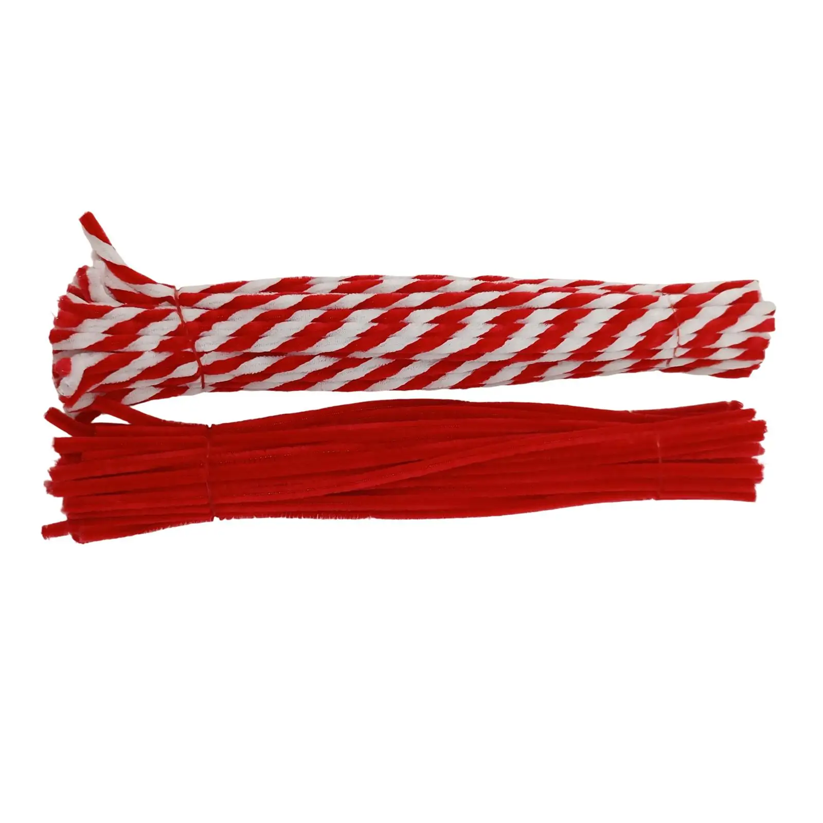 

Chenille Stem Christmas Pipe Cleaners Flexible Multipurpose for DIY Bow Wreath Ornaments Lollipop Christmas Tree Dolls
