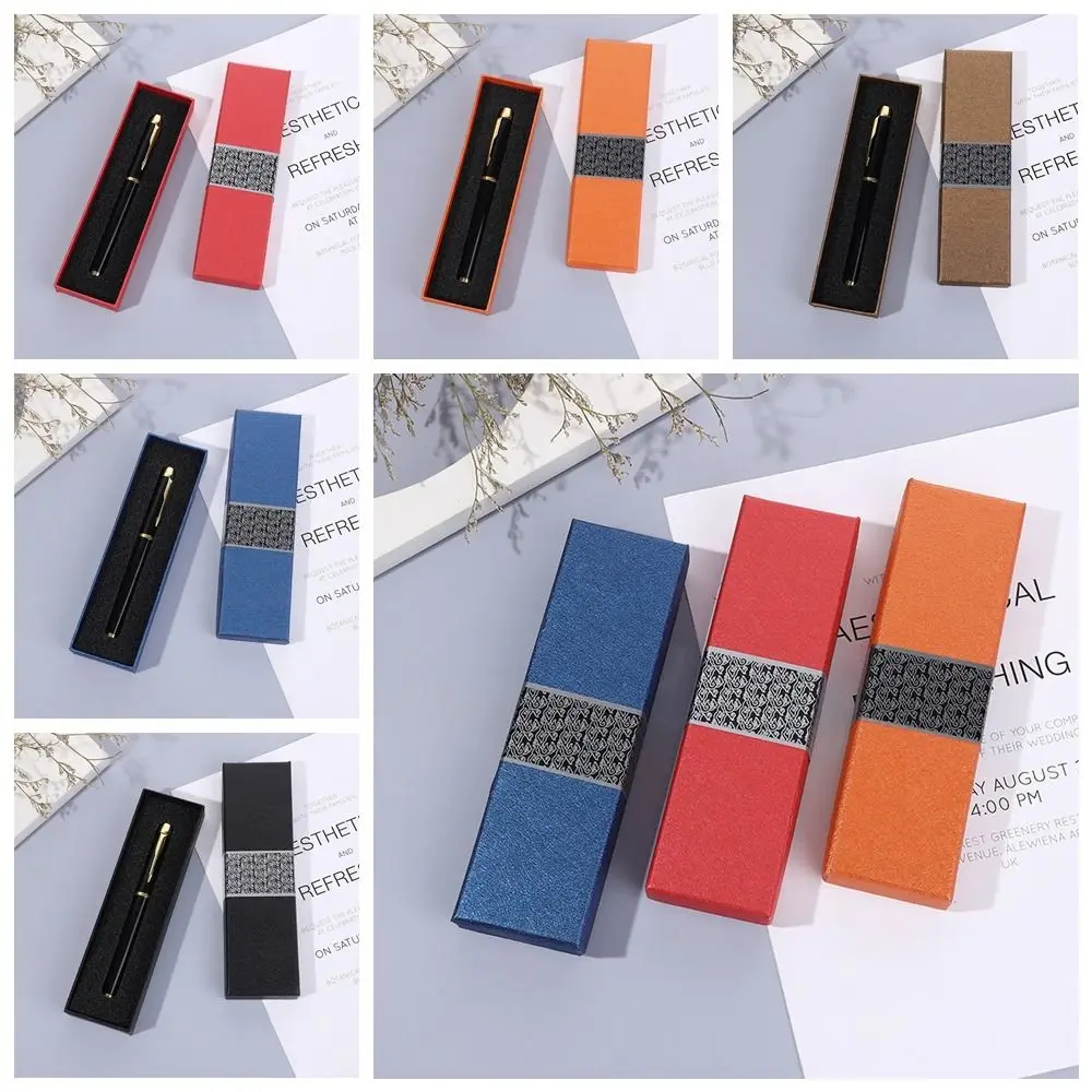 Fountain Pen Gift Box Pen Box Cardboard Box Cover Box Cute Packaging Box Signature Pen Stationery Case