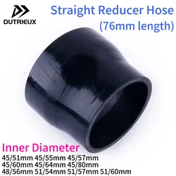 Straight Reducer Hose General Silicone Coolant Intercooler Pipe Tube Hose 45mm 48mm 51mm 55mm 57mm 54mm 60mm 64mm 56mm