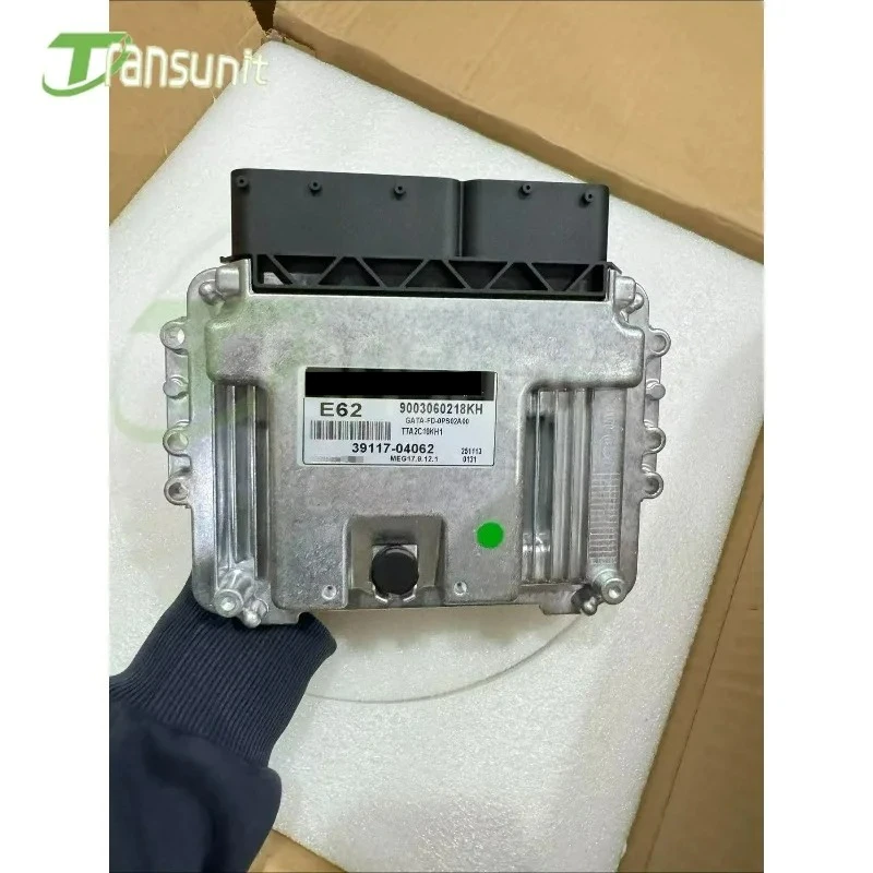 

E62 Совершенно новый ECU 39117-04062 Компьютерная плата двигателя автомобиля Электронный блок управления A06 MEG17.9.12.1 Подходит для Kia ECM 39117 04062