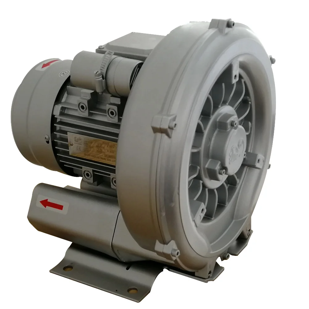 

750w 220v/380v 50Hz single three phase side channel air 1hp ring blower price