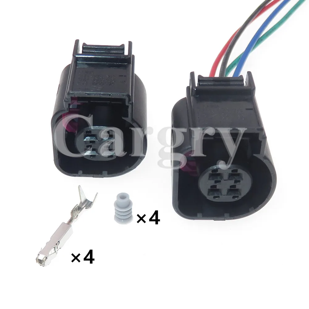 

1 Set 4P 1.5 Series Auto Brake Light Generator Wire Plug 4H0973712 1563483 1563486 AC Assembly For VW Audi