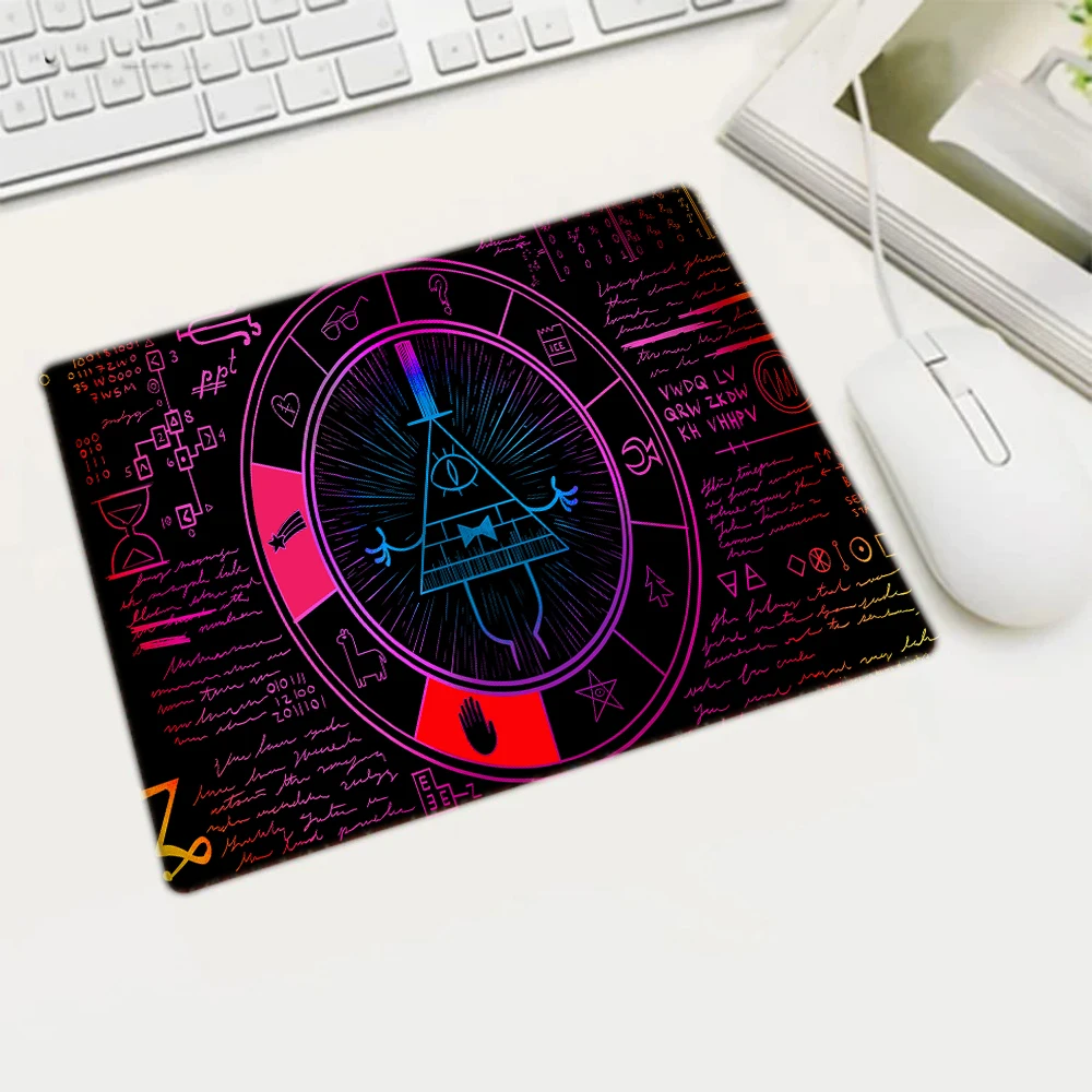 small laptop non-slip natural rubber mouse pad HD printing desk  suitable for home office use 2024 new product promotion