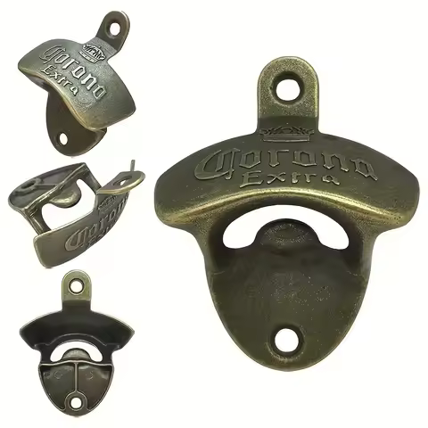 1/3PCS Corona Extra Wall Mounted Bottle Opener with Screws Easy Install Ideal for Home Bar and Kitchen Gadgets DIY Bottle Opener