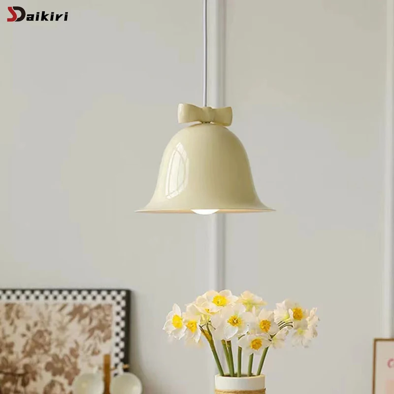 Nordic Wind Chime Pendant Light Indoor Living Room Bar Ceiling Chandeliers Modern Minimalist Bedside Droplight Decor Hang Lamps