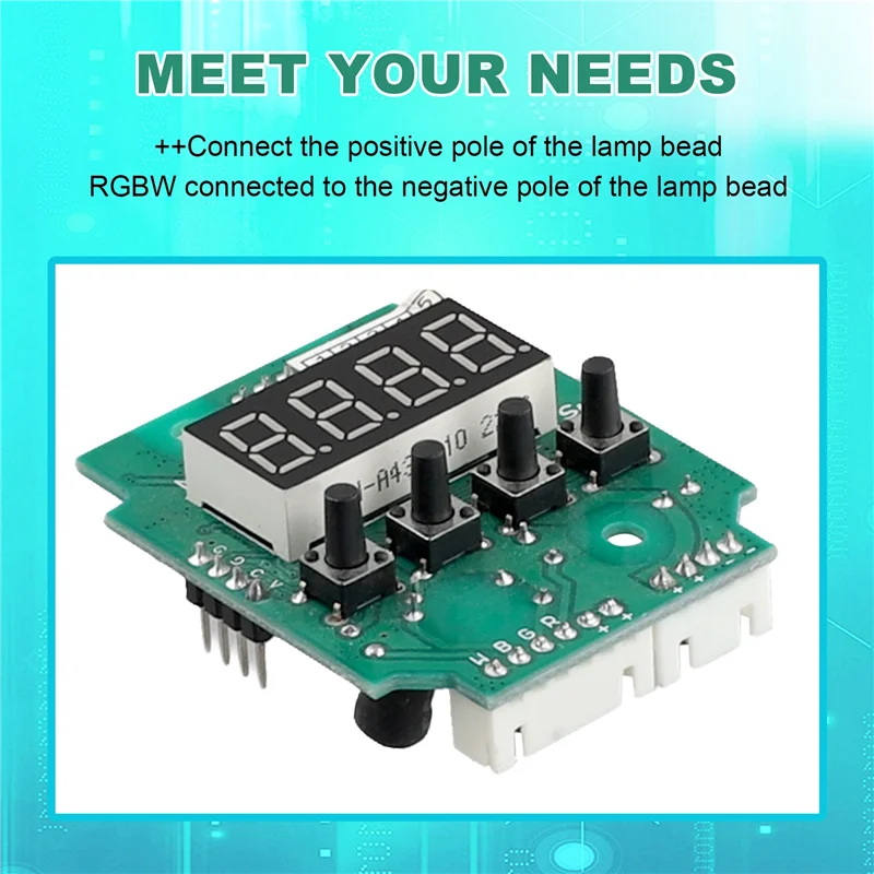 B50B-メインボードメインボード 18X3w 24X3w 36X3w 24X8w 18X8w LED ウォールウォッシュライト DMX512 LED バー