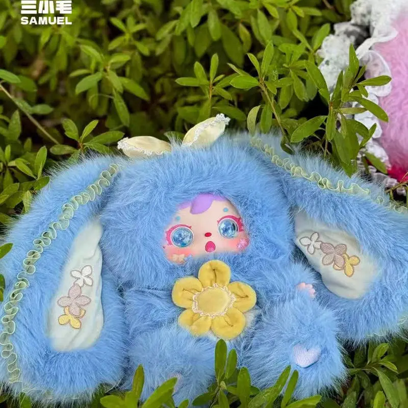 

Аутентичная серия Сэмюэл Кролик Эльф 680% плюшевая слепая коробка, модная игра, милая кукла, коллекция ручной работы, подарок на день рождения для женщин, 2025 г.