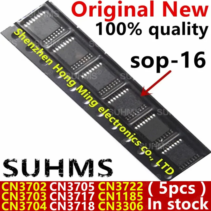 

(5piece)100% New CN3702 CN3703 CN3704 CN3705 CN3717 CN3718 CN3722 CN1185 CN3306 sop-16 Chipset