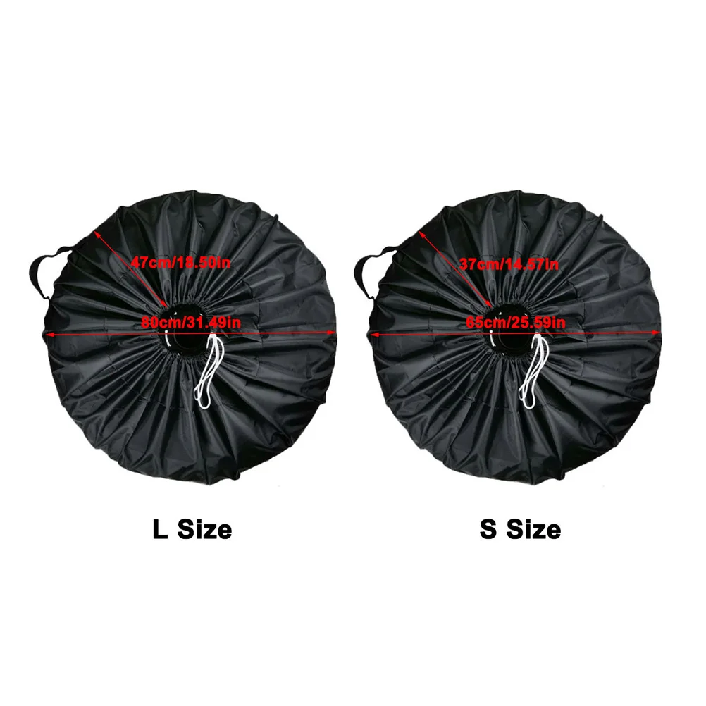 

4 PCS Waterproof Spare Tire Cover Car Wheel Protective Dustproof Universal Oxford Cloth Anti Corrosion Tire Cover for Car