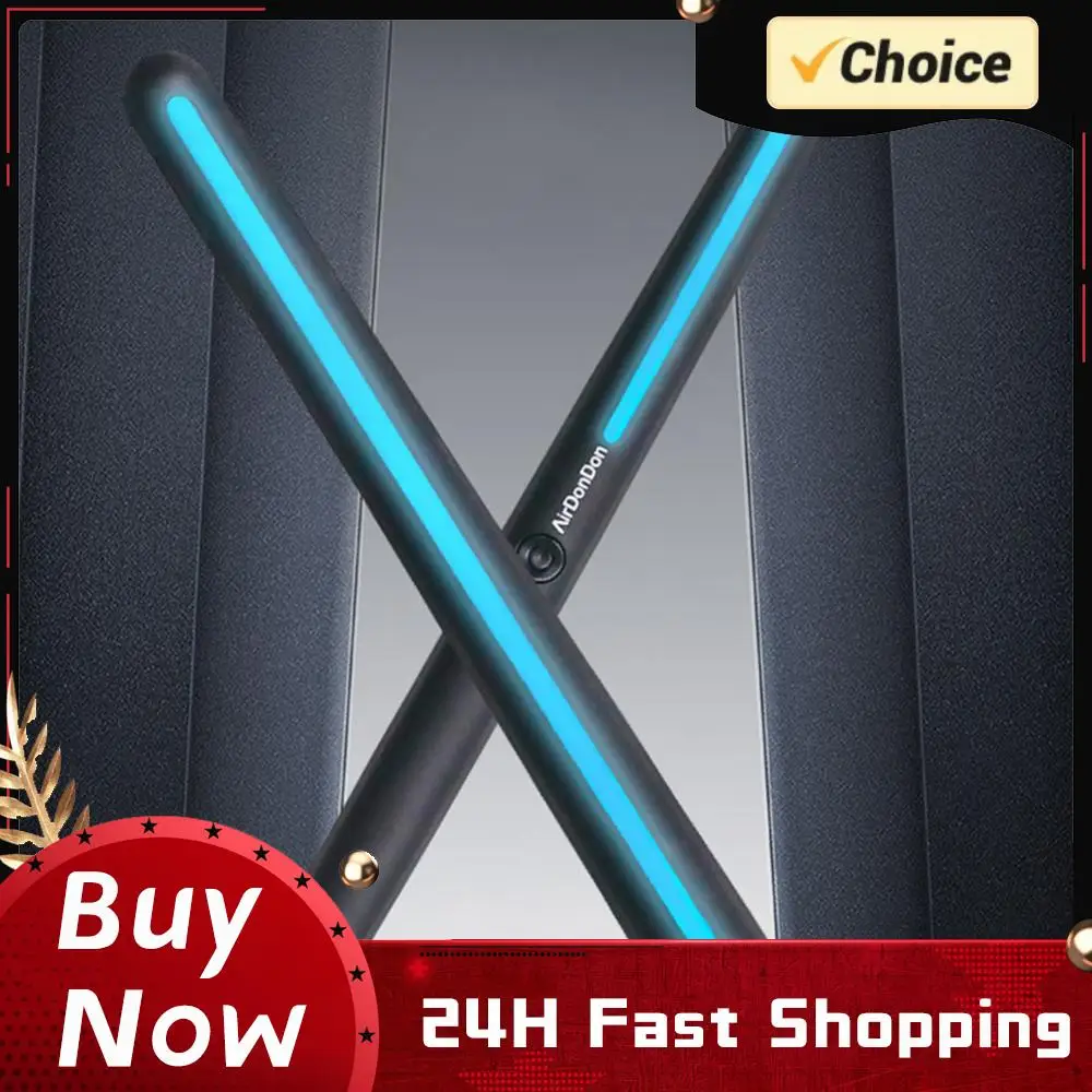 

Портативный комплект воздушных барабанов, адаптер для воздушных барабанов, Bluetooth-совместимые виртуальные барабанные палочки, реалистичные эффекты, аксессуары для музыкальных инструментов