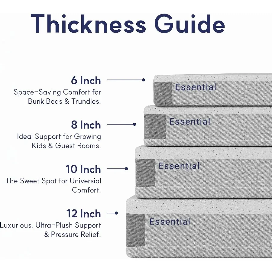 12 Inch Queen Mattress for Bedroom Use, Bamboo Cover Memory Foam Bed in a Box, White, Cooling and Pressure-Relieving,Local Shipping