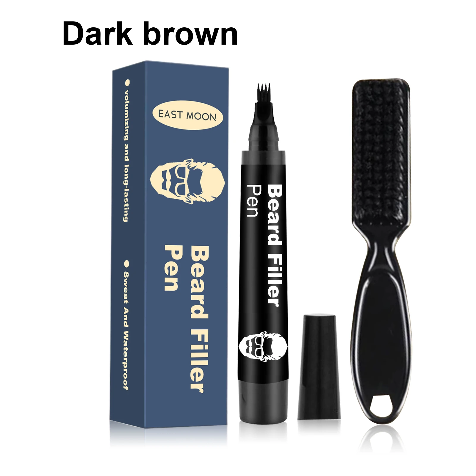 Beard Pen Filler with Brush Kit