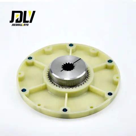 유압 펌프 디스크 커플링, 유연한 스플라인 기어 샤프트, SY205C, OD265 mm, 6 홀, 42T