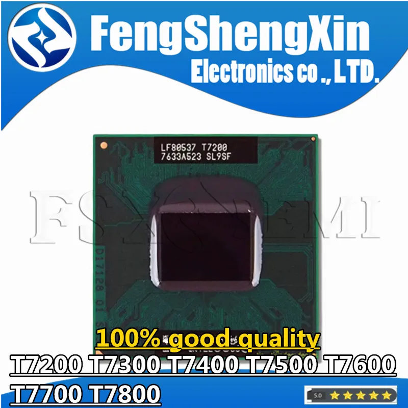 2 Duo T7200 T7300 T7400 T7500 T7600 T7700 T7800 T8100 T8300 Processor Notebook Laptop CPU T9400