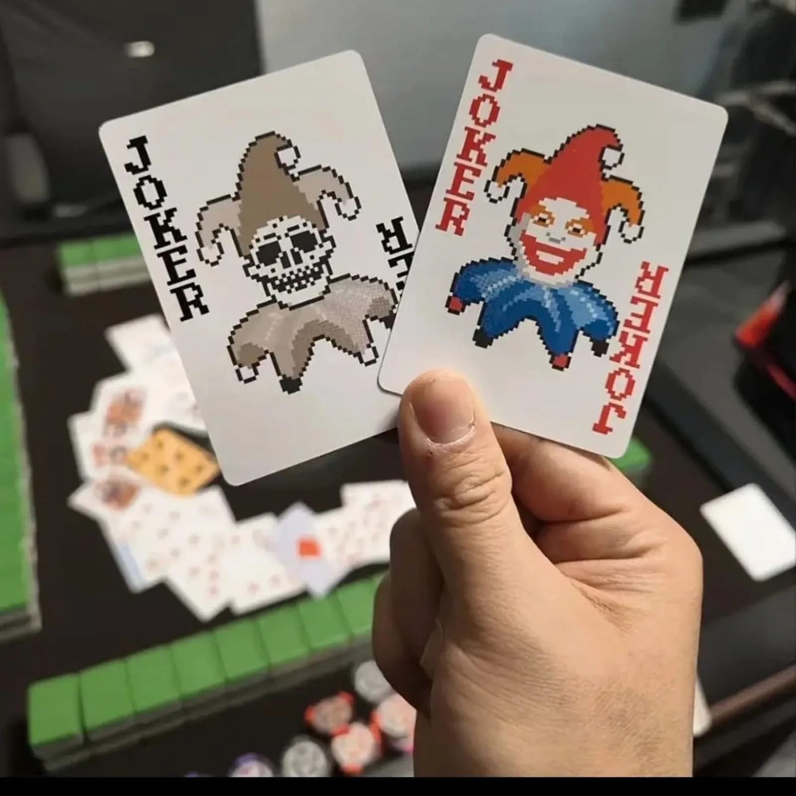 54pc Creative Playing Cards Set for Party Games, Adult Drinking & Family Entertainment with Unique Design Patterns