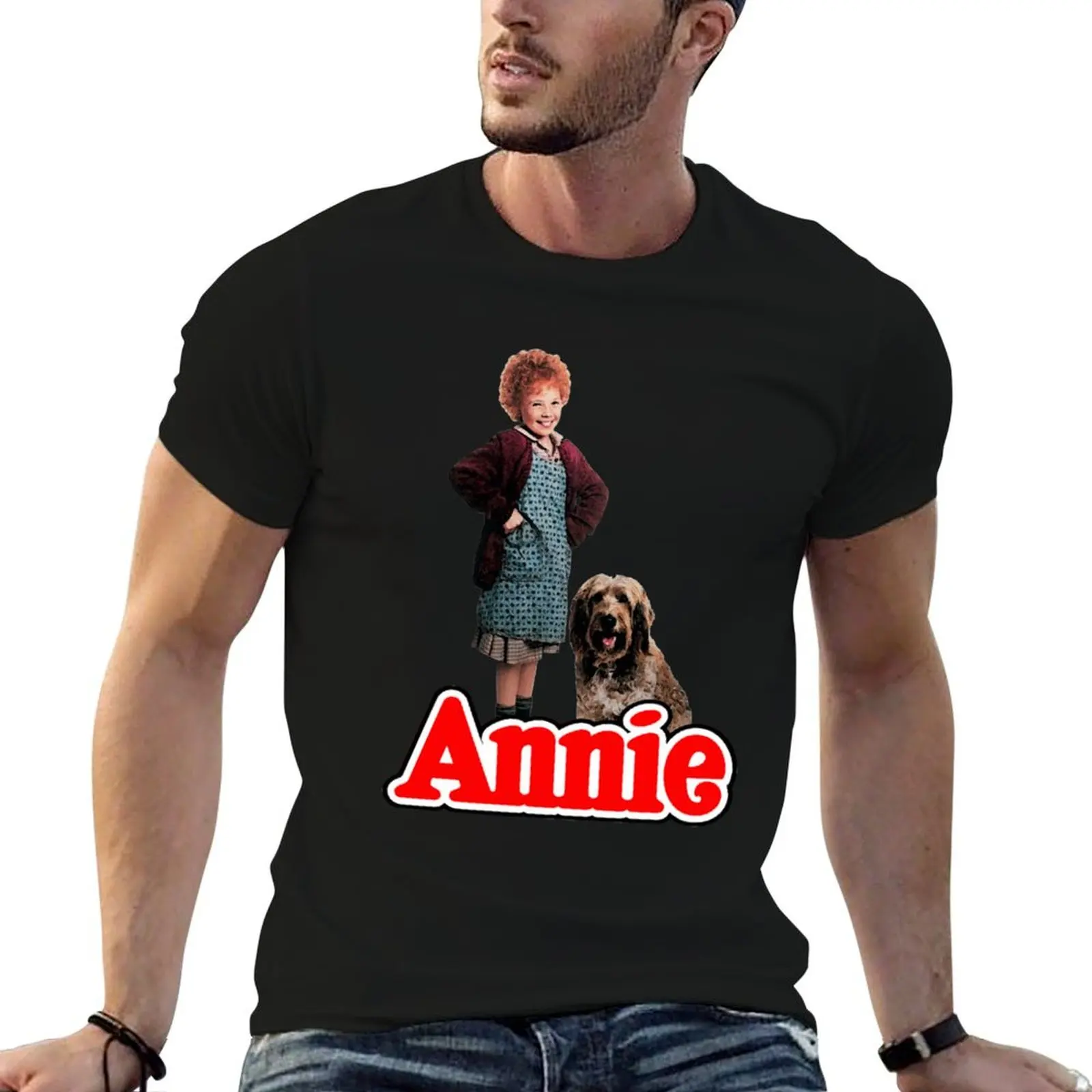 ANNIE - Annie &Amp; Sandy T-Shirt Casual Loose Fit Short Sleeve T-Shirt