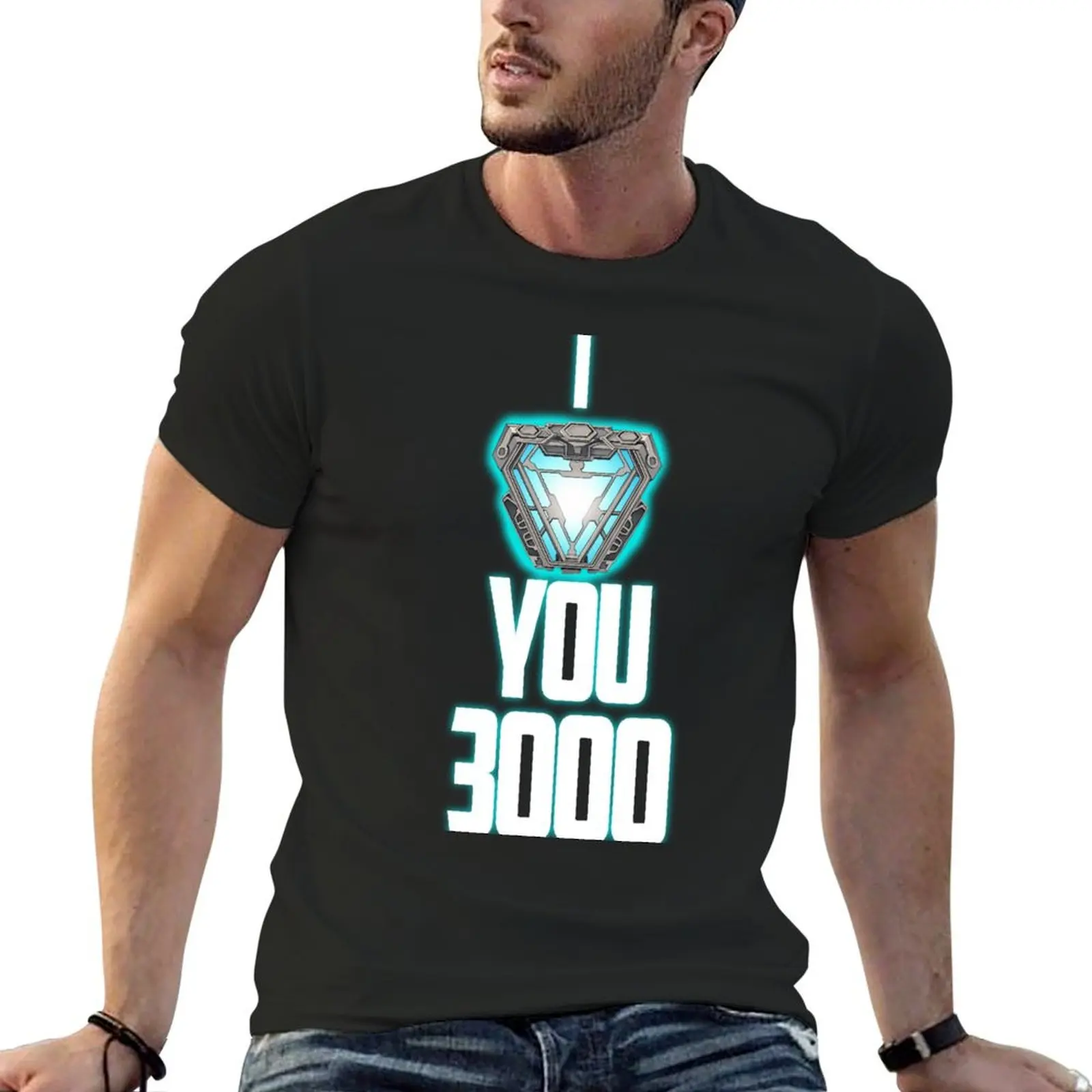 I Love You 3000 T-Shirt man t shirt Short sleeve tee fitted t shirts for men