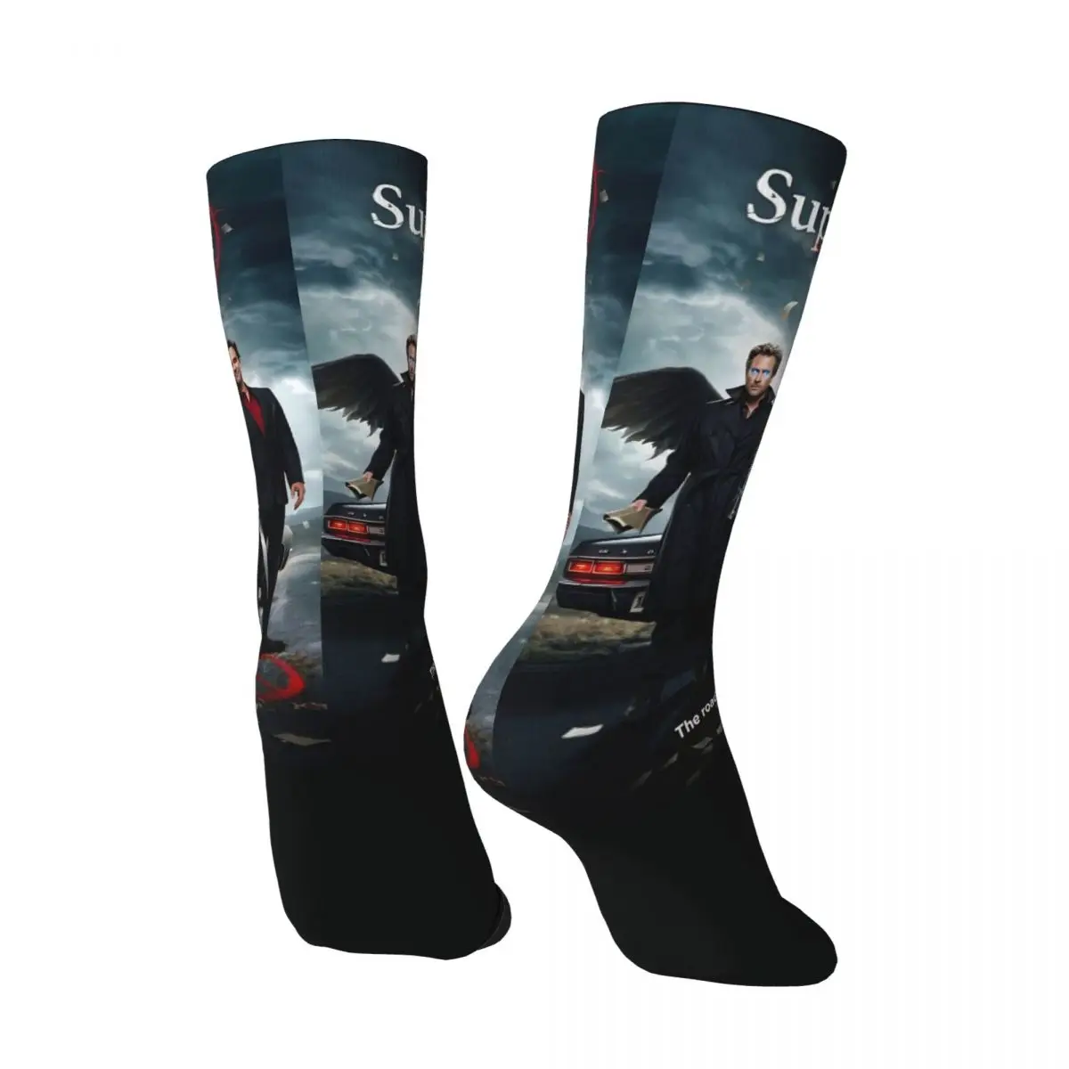 دين وينشستر جوارب تلفزيون خارقة للطبيعة جوارب كاواي جوارب ربيعية مضادة للانزلاق للنساء والرجال جوارب ناعمة قابلة للتنفس #3